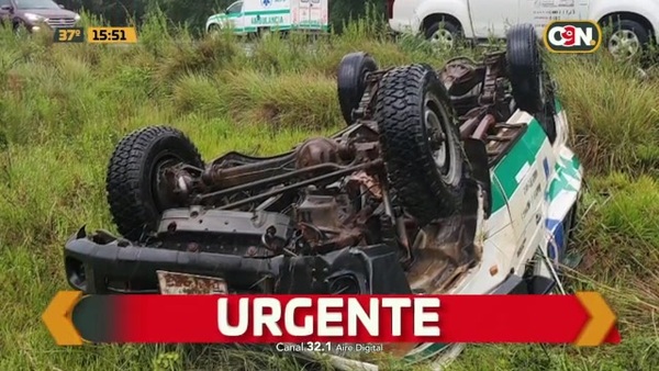 Trágico accidente en Caazapá - C9N