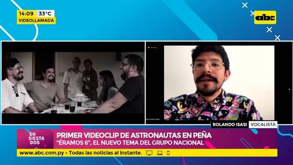 Primer videoclip de astronautas en peña - Ensiestados - ABC Color