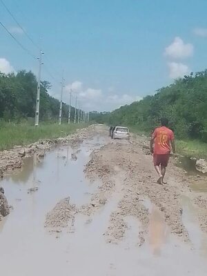 Pobladores de Bahía Negra sufren caótica situación de caminos - Noticias del Chaco - ABC Color