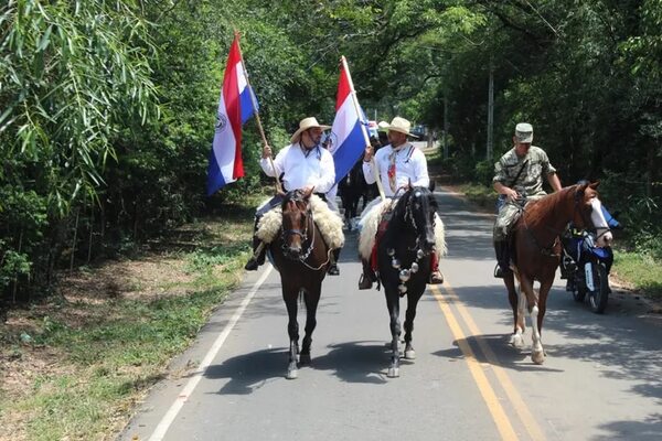 Recuerdan la batalla de Pikysyry con cabalgata - Nacionales - ABC Color