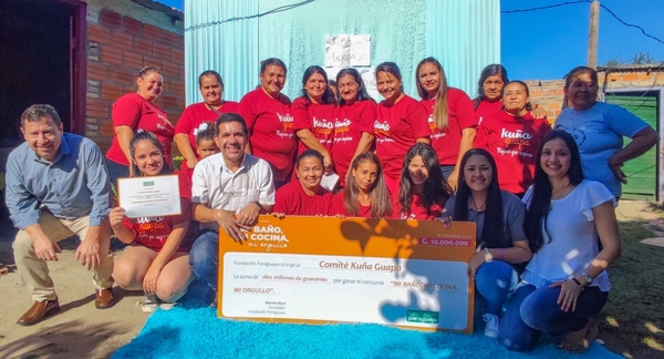 Fundación Paraguaya premió a ganadoras del concurso “Mi baño, mi cocina, mi orgullo”
