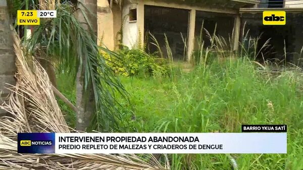Intervienen propiedad abandonada - ABC Noticias - ABC Color