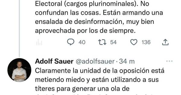 La Nación / Sole Núñez responde a denuncias de fraude diciendo que buscan “desinformar” y son aprovechadas por “los de siempre”