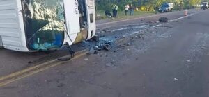 En choque frontal fallece efectivo policial en San Roque González - Policiales - ABC Color