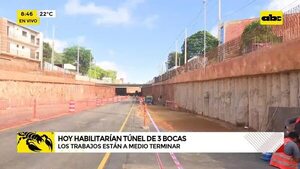 Hoy habilitarían túnel de Tres Bocas - ABC Noticias - ABC Color