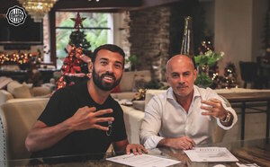 Ramón Martínez fue anunciado como nuevo futbolista de Olimpia