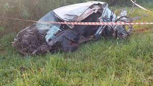 Poli ñandereja en vairo accidente rutero