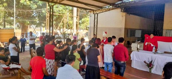Realizan Confirmación en correccional de menores
