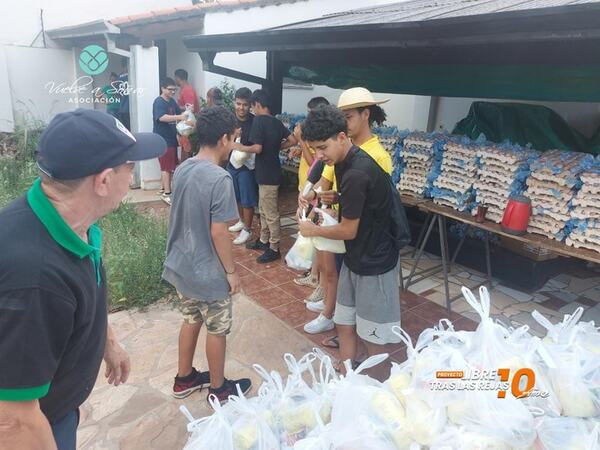 Prestos al servicio de ayuda social, adolescentes y jóvenes son voluntarios del programa Libre tras las Rejas