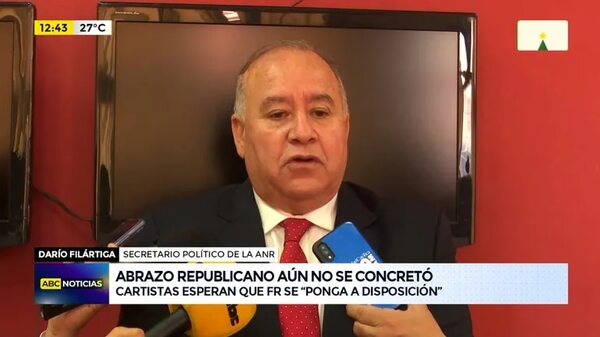Abrazo Republicano aún no se concretó al 100% - ABC Noticias - ABC Color