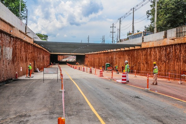 Habilitaron parcialmente el tránsito por el túnel de Tres Bocas