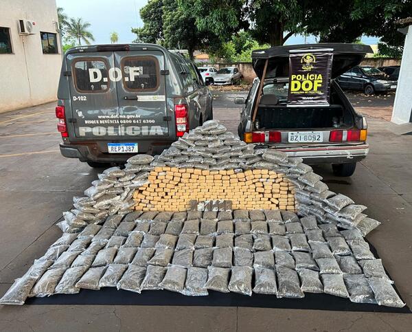 Policía brasileña incautó 275 kilos de marihuana procedente de Ponta Porã - Radio Imperio