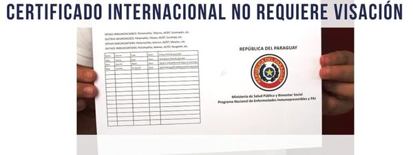 ¿Viajás a Brasil? No olvides tu tarjeta de vacunación - Nacionales - ABC Color