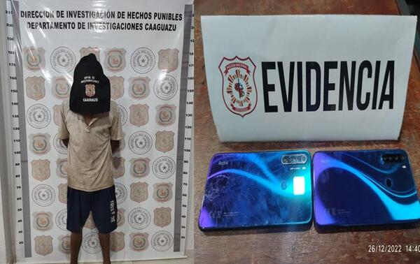 Policía captura a un joven y recupera dos celulares hurtados en Coronel Oviedo – Prensa 5