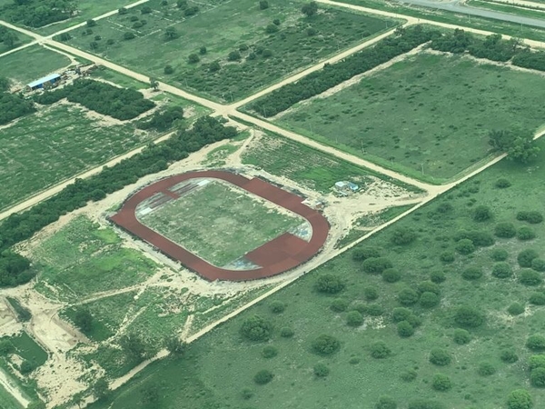 Verifican pista de atletismo en el corazón del Chaco Paraguayo