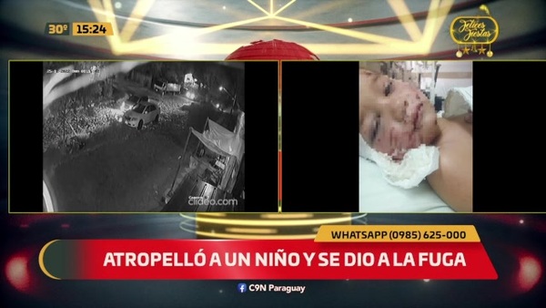 Atropelló a un niño y se dio a la fuga - C9N
