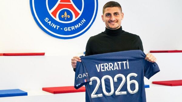 Verratti amplía su contrato con el PSG hasta 2026
