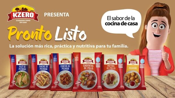 Llegó Pronto Listo de Pollos Kzero, la solución más práctica y con todo el sabor de la cocina de casa - Brand Lab - ABC Color