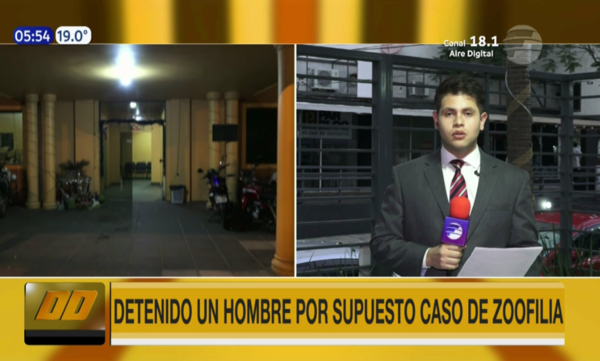 Detienen a hombre por supuesto caso de zoofilia en Fernando de la Mora | Telefuturo