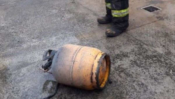 Garrafa explotó y mató a un joven