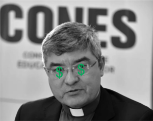 Padre Narciso Velázquez se atornilla como titular del CONES mientras reparte cargos y consultorías - El Independiente