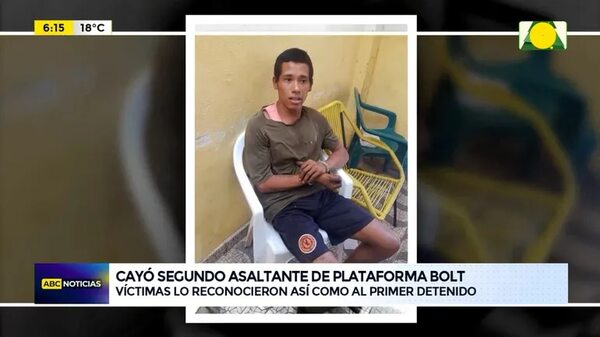 Cayó segundo asaltante de plataforma Bolt - ABC Noticias - ABC Color