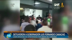 Bolivia: Detuvieron a Gobernador Luis Fernando Camacho - SNT