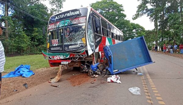 Imputan a conductor de colectivo implicado en accidente fatal