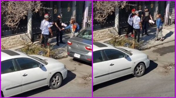 Diario HOY | Video| A mujer se le "juntó el ganado" cuando sus 4 novios se conocieron en el portón de su casa