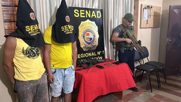 Diario HOY | Querían vender fusil a criminales: capturan a dos hombres en Concepción