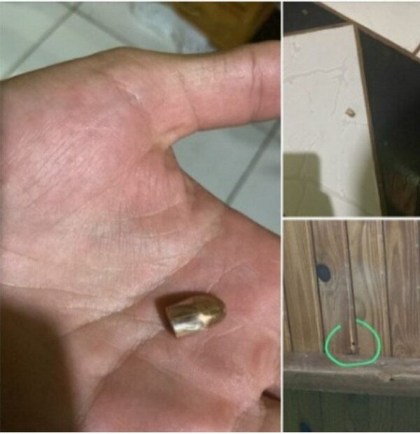 Diario HOY | Bala perdida atravesó el techo de una casa y cayó a metros de una niña