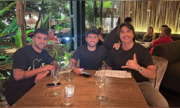 Moreno Martins compartió con “campeones del mundo”