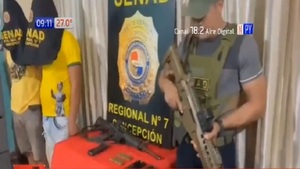 Dos detenidos por transportación de armas - Noticias Paraguay
