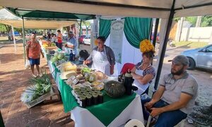 En San Juan Bautista, Misiones, realizaron feria de productos agrícolas - Nacionales - ABC Color