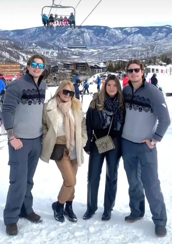 Alejandra Prayones y sus hijos disfrutan de la nieve en Aspen - Gente - ABC Color