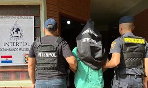 Interpol detiene en Paraguay a uno de los prófugos más buscados por la justicia argentina - Policiales - ABC Color