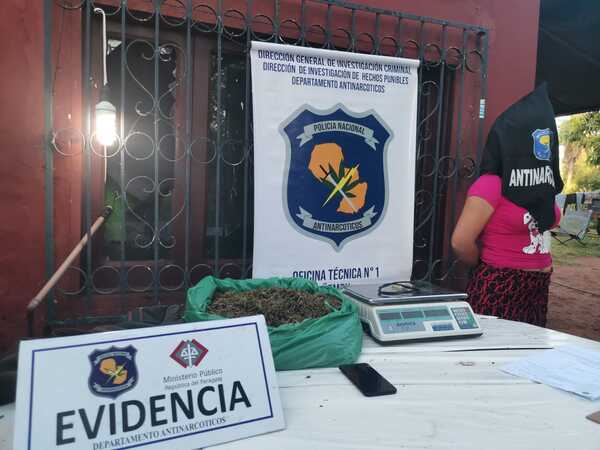 Diario HOY | Detienen a presunta microtraficante en Capiatá