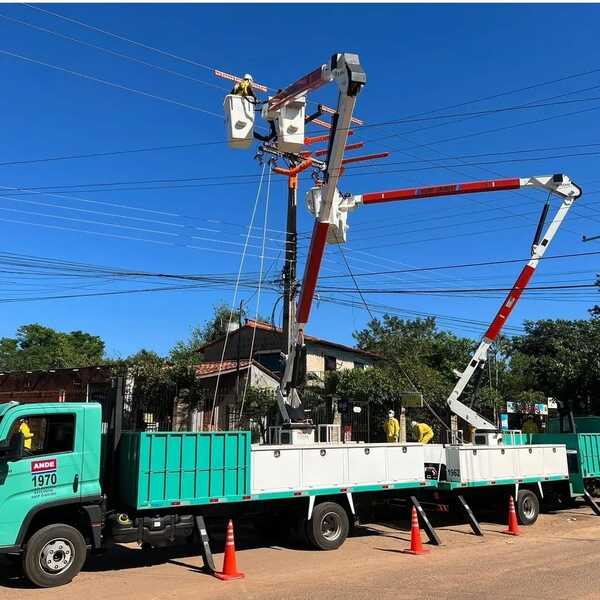 Diario HOY | ANDE realizó mantenimiento a 311 alimentadores de 23 kV a nivel país