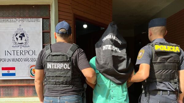 Detienen en Itapúa a prófugo de la Justicia argentina