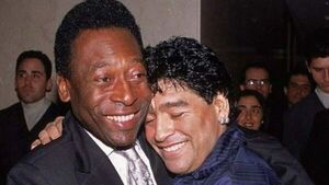 Pelé y Maradona jugarán juntos en el cielo