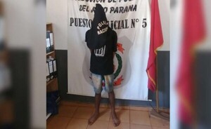 Capturan a presunto delincuente con varias denuncias en su contra