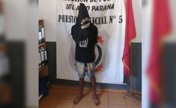 Capturan a presunto delincuente con varias denuncias en su contra