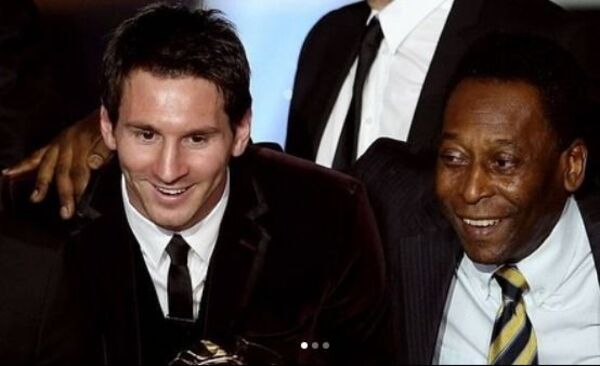 Messi se despidió de esta manera de Pelé