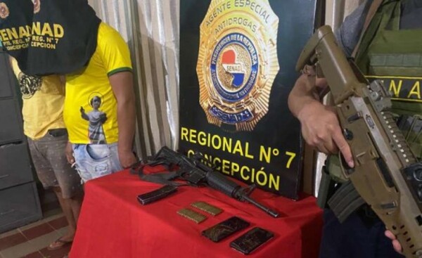 Capturan a hombres con fusil para el crimen organizado