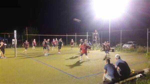 Partido de vóley terminó con un finado