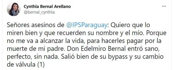 Jeýma IPS: Denuncian nuevo supuesto caso de negligencia médica