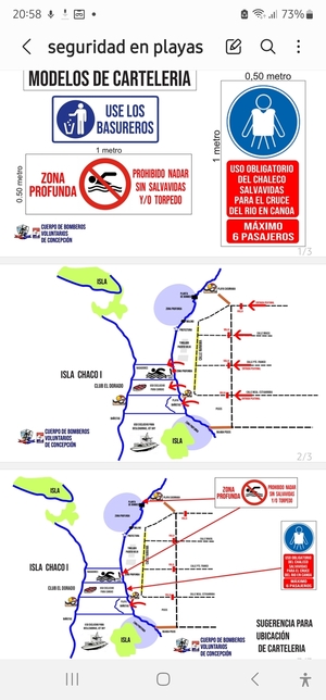 Bomberos propone medidas de seguridad para bañistas