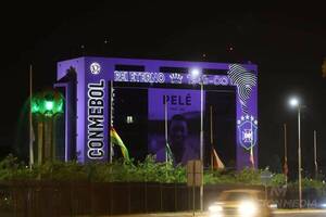 Así homenajeó la Conmebol a O Rei del fútbol