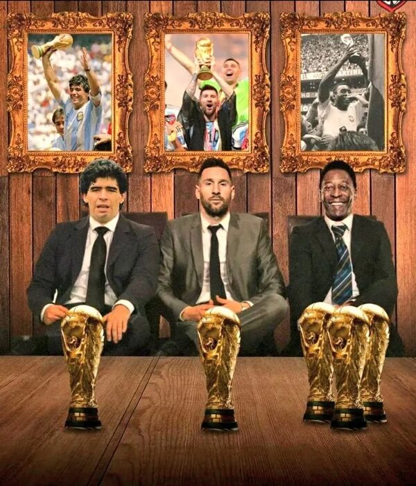 El único con tres Copas del Mundo - Fútbol Internacional - ABC Color