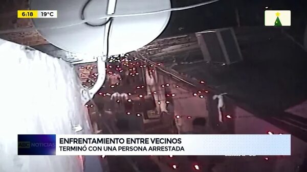Pelea entre vecinos en el barrio San Vicente termina con un detenido - ABC Noticias - ABC Color